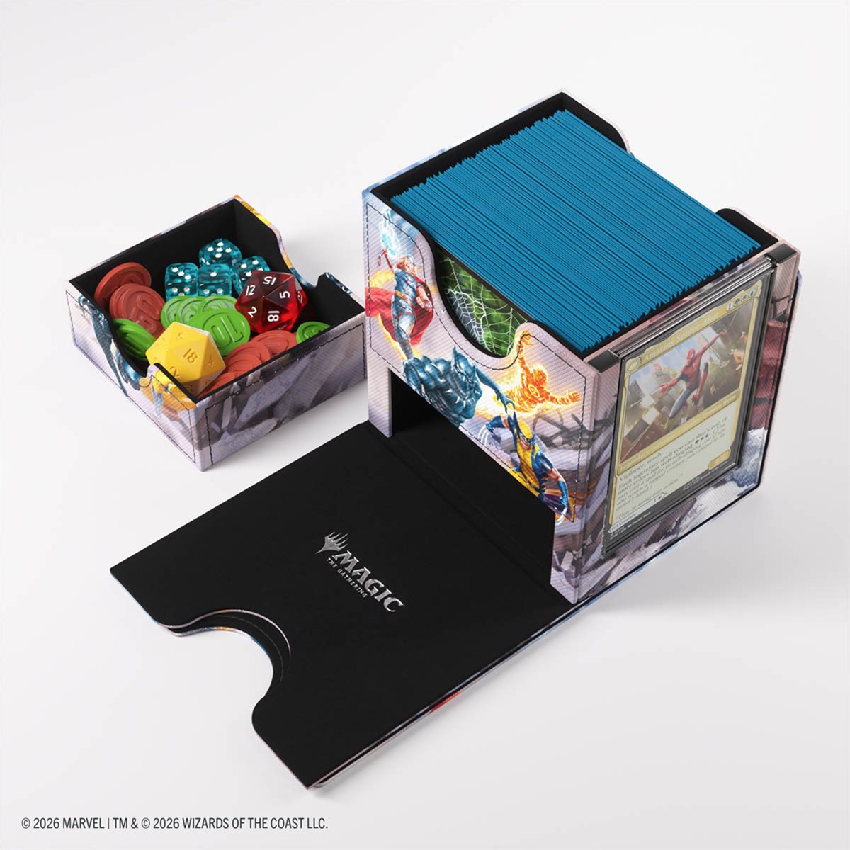 MTG Marvel Super Heroes: Sidekick Pro XL 100+ Deck Box - Marvel Super Heroes