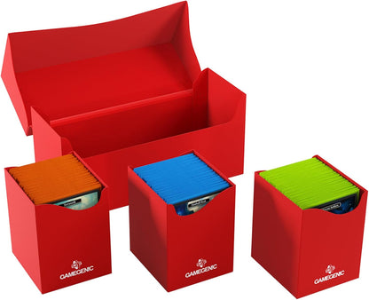 Gamegenic: Triple Deck Holder 300+ - Red