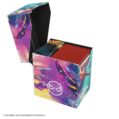 MTG Spider-Man: Soft Crate Deck Box - Spider-Man/Spider-Gwen