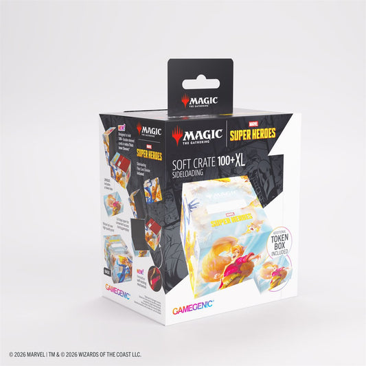 MTG Marvel Super Heroes: Soft Crate XL 100 Deck Box - Fantastic Four