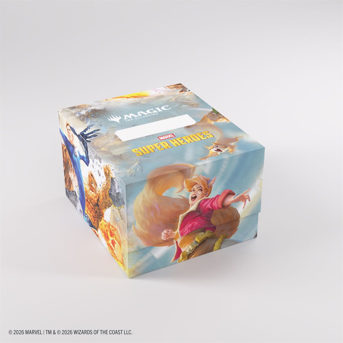 MTG Marvel Super Heroes: Soft Crate XL 100 Deck Box - Fantastic Four