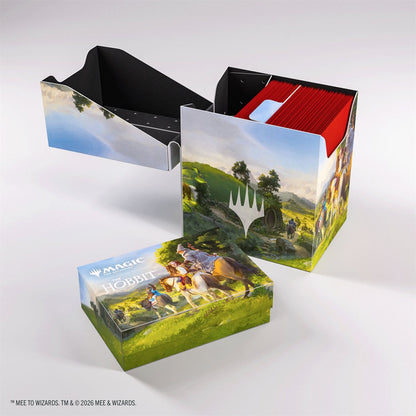 MTG The Hobbit: Deck Box Soft Crate 80 Count - Leaving Hobbiton / Troop Of Ponies