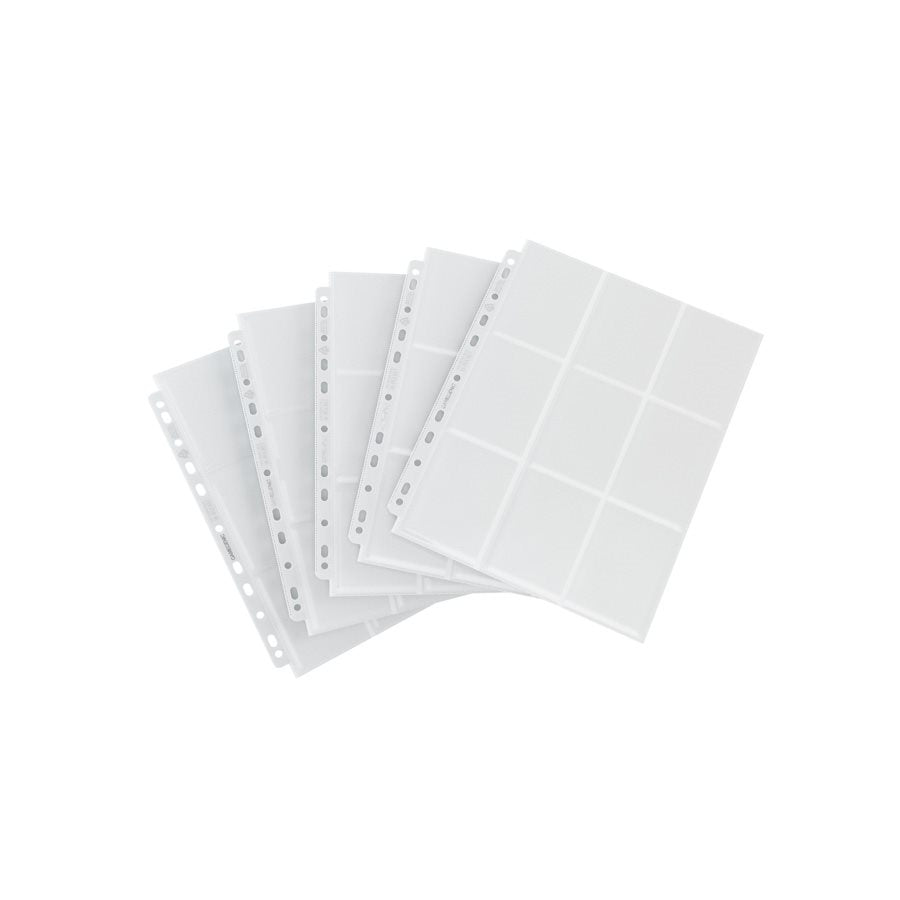 Gamegenic: 18-Pocket Sideloading Pages 10 Count - White