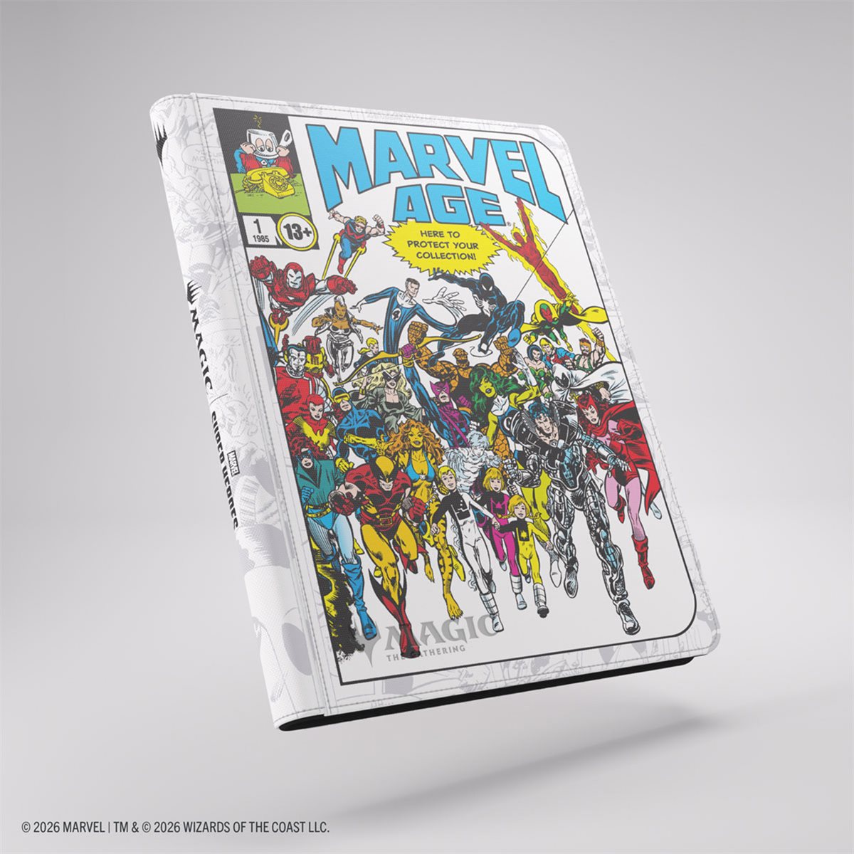 MTG Marvel Super Heroes: Zip-Up Album 18 Pocket - Marvel Age
