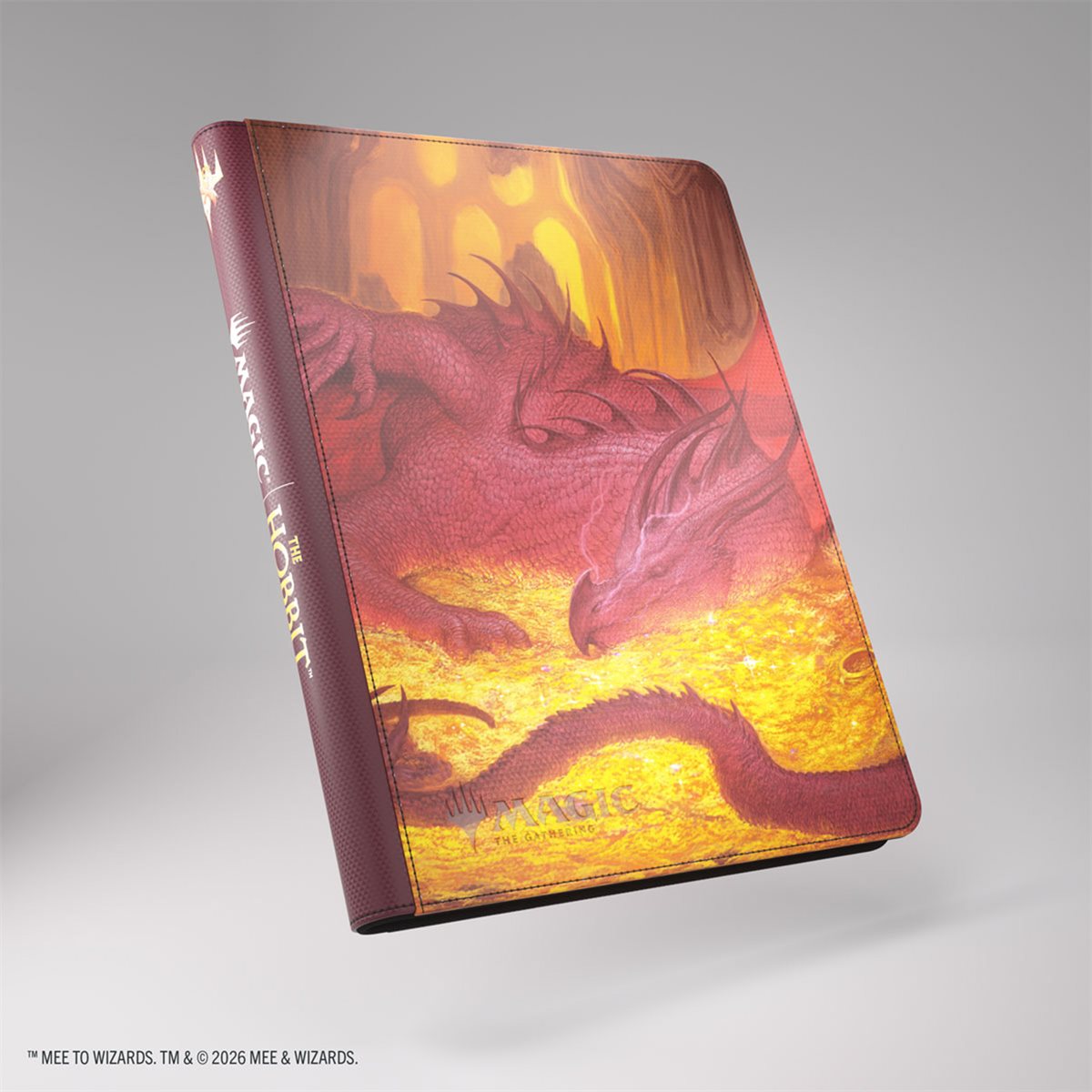 MTG The Hobbit: Album 18 Pocket - Villains Treasure Smaugs Mox Amber