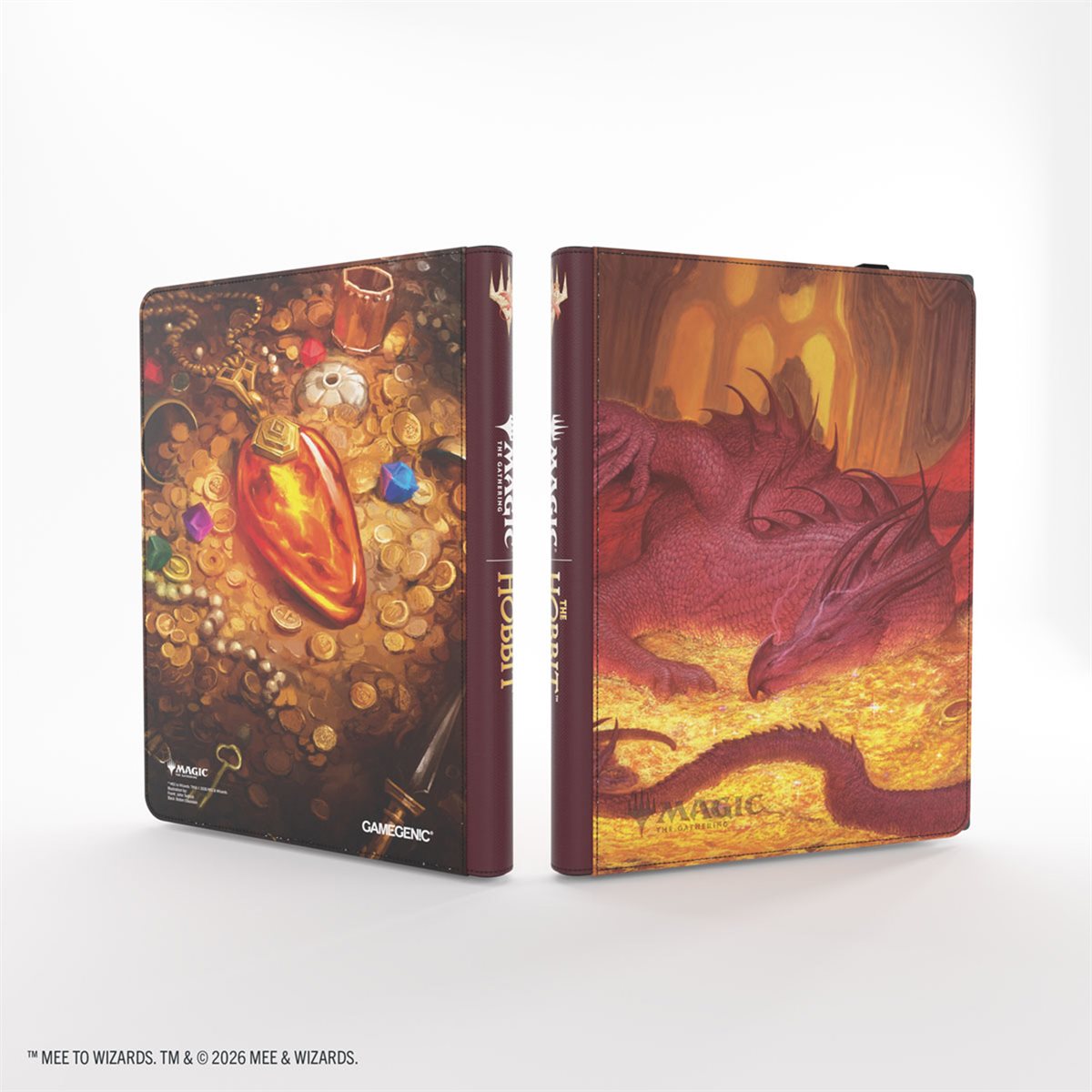 MTG The Hobbit: Album 18 Pocket - Villains Treasure Smaugs Mox Amber