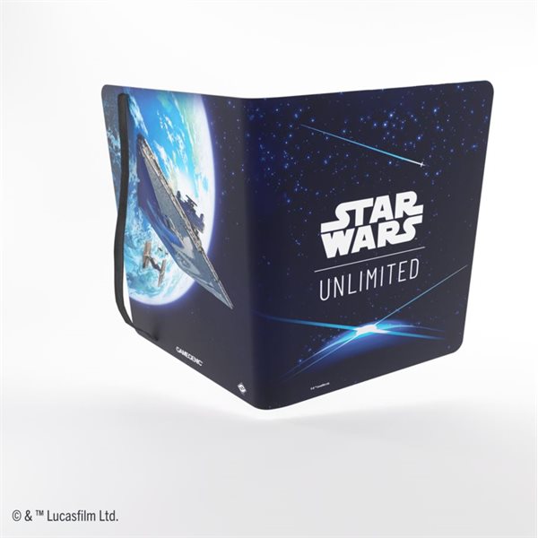 Star Wars Unlimited: 18 Pocket Album - Card Back Blue