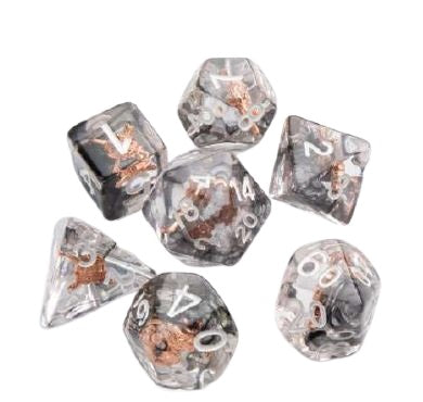 Gamegenic: Embraced Series - 7 Piece RPG Dice Set: Shield & Weapons