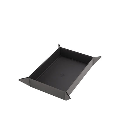 Gamegenic: Magnetic Dice Tray - Rectangular Black/Gray