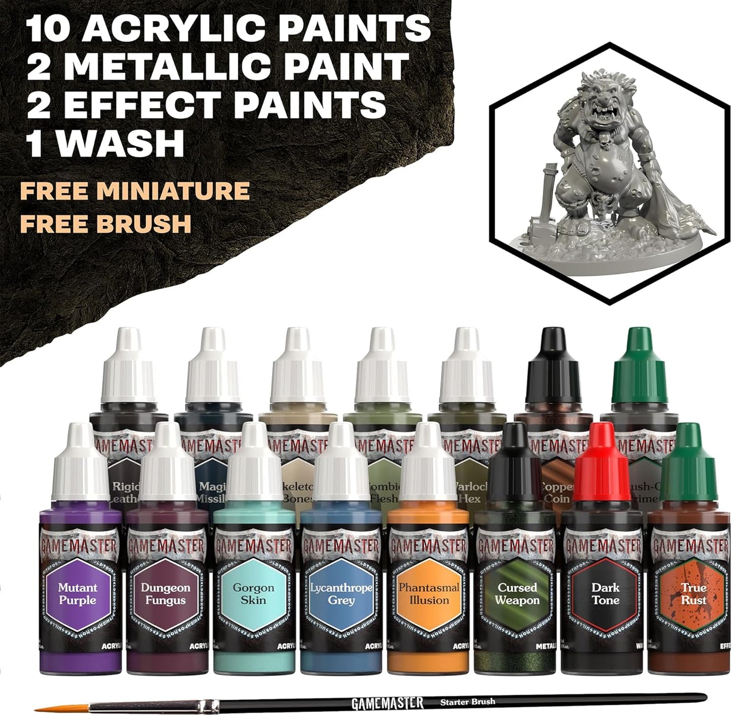 Army Painter: GameMaster - Wandering Monsters Role-Playing Paint Set