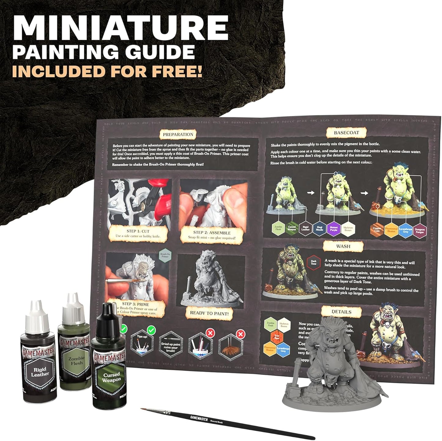 Army Painter: GameMaster - Wandering Monsters Role-Playing Paint Set