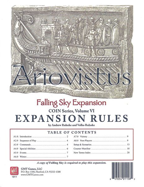 Falling Sky: The Gallic Revolt Against Caesar - Ariovistus