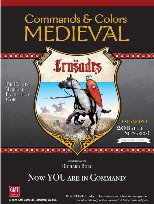 Commands & Colors: Medieval Crusades Expansion 1 Mid-Eastern Battles