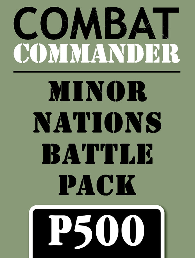 Combat Commander: Battle Pack 8 - Minor Nations