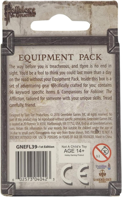 Folklore: The Affliction - Equipment Pack