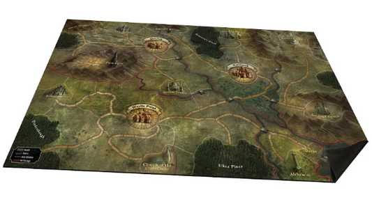 Folklore: The Affliction - Oversized Cloth World Map