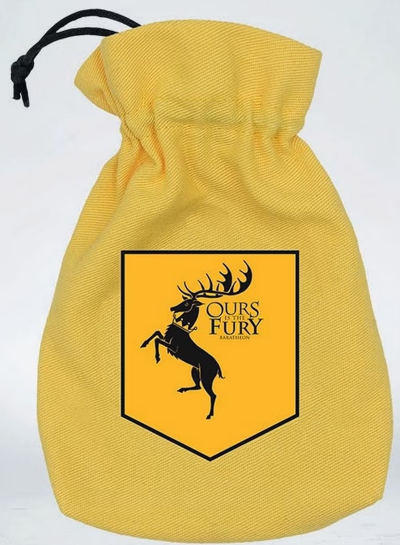 Game Of Thrones: Dice Pouch - Baratheon