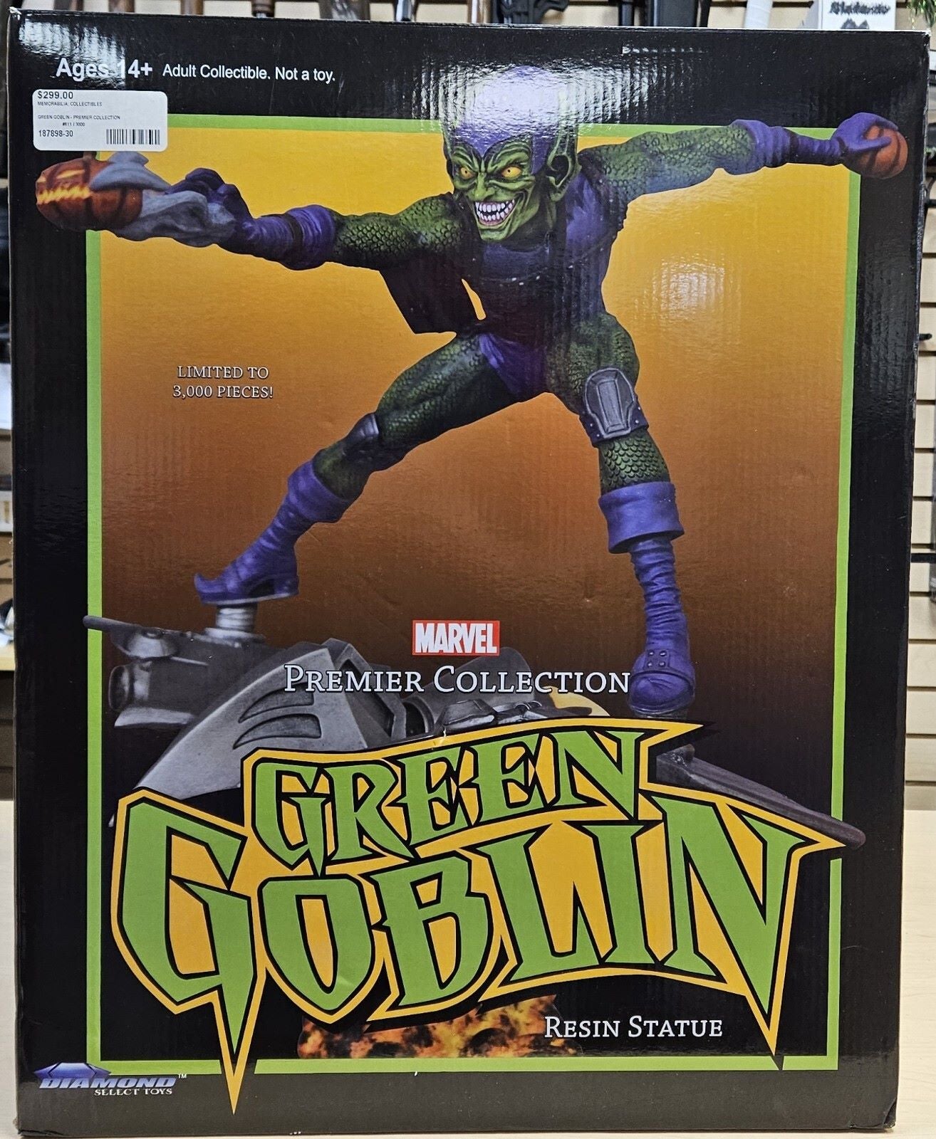 Marvel Premiere Green Goblin Comic Statue