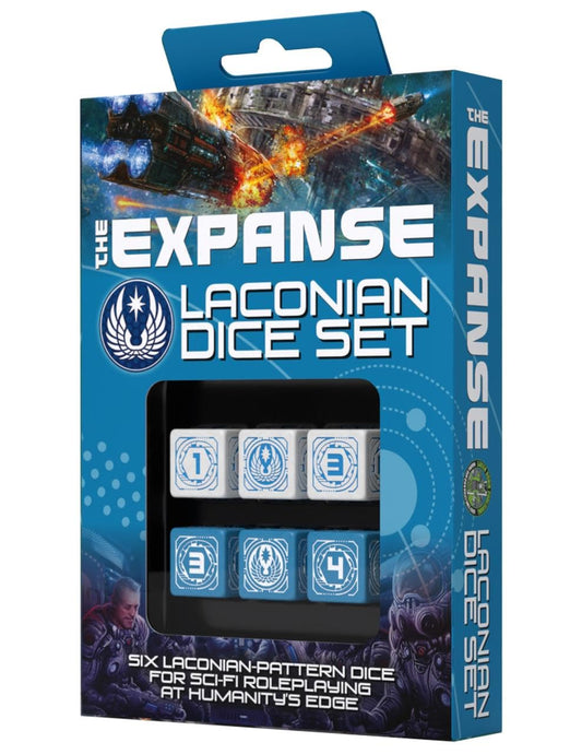 Expanse RPG: Custom Laconia Dice Set