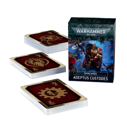 Warhammer 40,000: Adeptus Custodes - Datacards