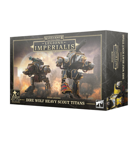 Warhammer The Horus Heresy: Legions Imperialis - Titan Legions Dire Wolf Heavy Scout Titans