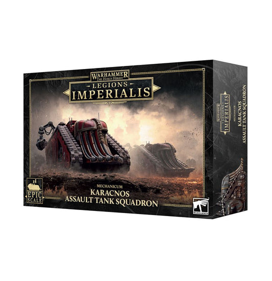 Warhammer The Horus Heresy: Legions Imperialis - Mechanicum Karacnos Assault Tank Squadron