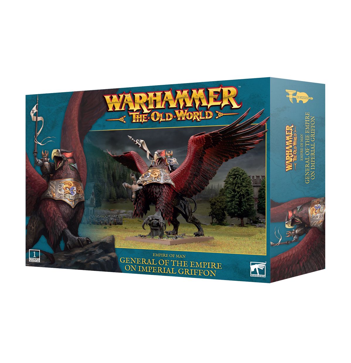 Warhammer The Old World: Empire Of Man - General Of The Empire On Imperial Griffon