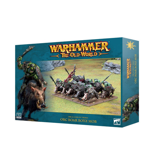 Warhammer The Old World: Orc & Goblin Tribes - Orc Boar Boyz Mob