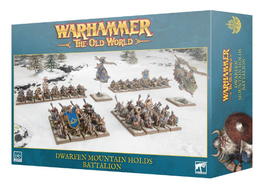 Warhammer The Old World: Dwarfen Mountain Holds - Dwarfen Mountain Holds Battalion