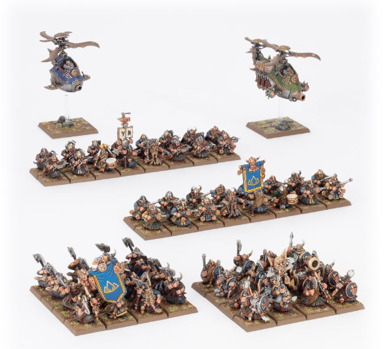 Warhammer The Old World: Dwarfen Mountain Holds - Dwarfen Mountain Holds Battalion