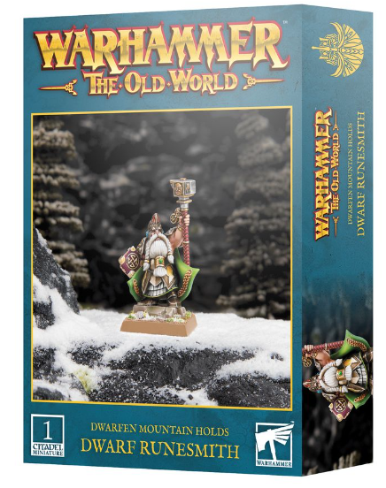Warhammer The Old World: Dwarfen Mountain Holds - Dwarf Runesmith