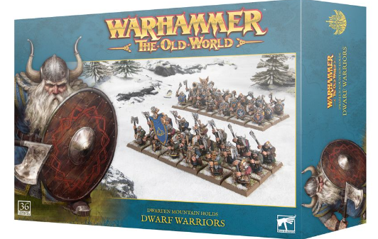 Warhammer The Old World: Dwarfen Mountain Holds - Dwarf Warriors
