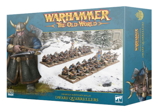 Warhammer The Old World: Dwarfen Mountain Holds - Dwarf Quarrellers