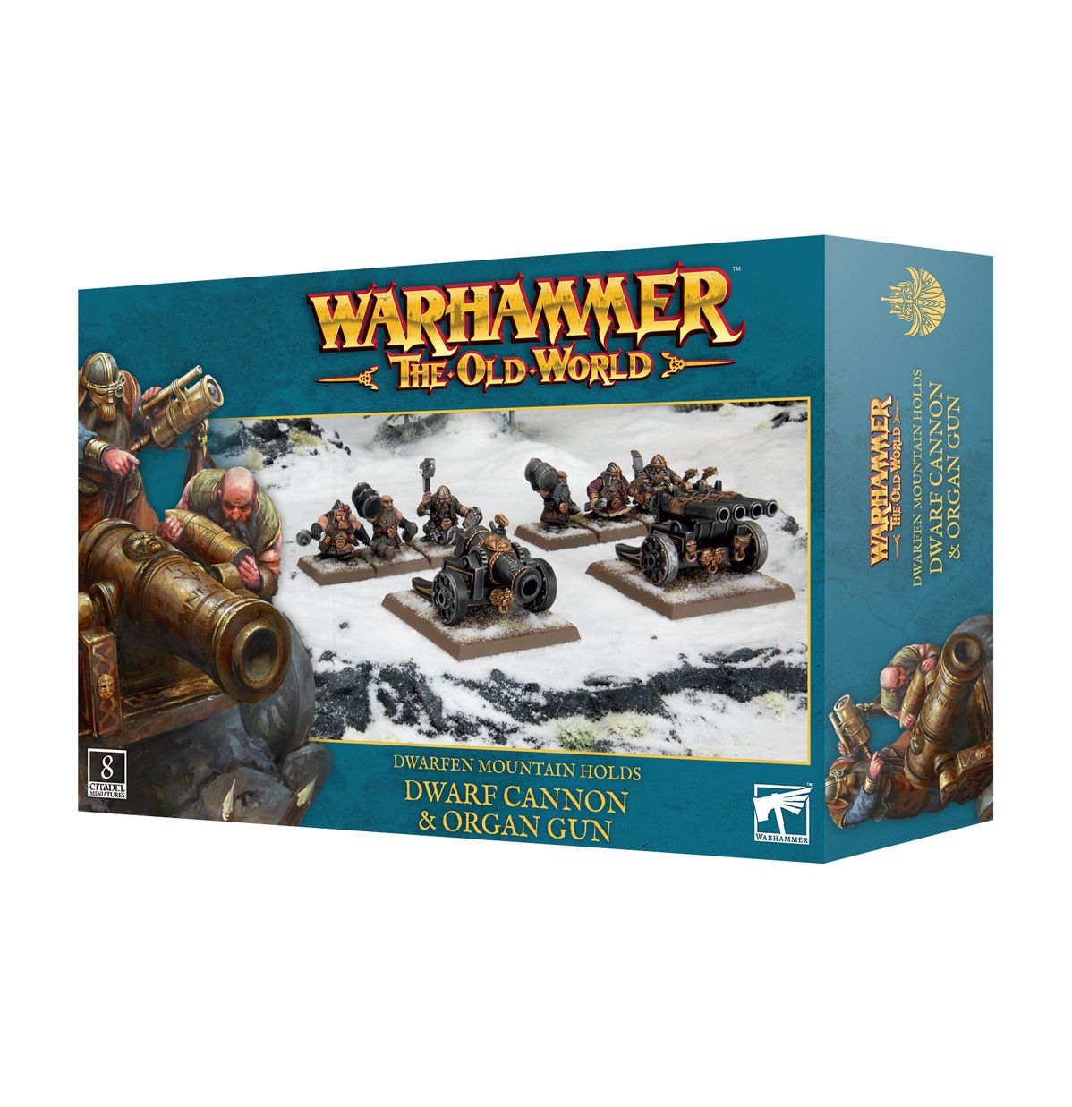 Warhammer The Old World: Dwarfen Mountain Holds – Dwarf Cannon & Organ Gun
