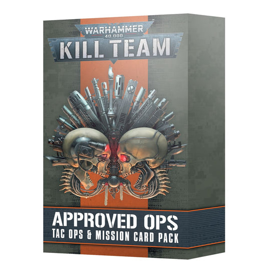 Warhammer 40,000: Kill Team - Approved Ops: Tac Ops & Missions Card Pack