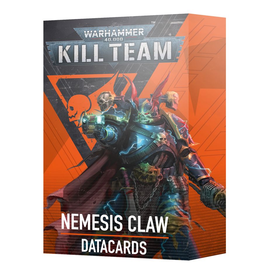 Warhammer 40,000: Kill Team - Nemesis Claw Datacards