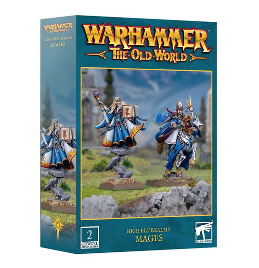 Warhammer The Old World:  High Elf Realms - High Elf Mages