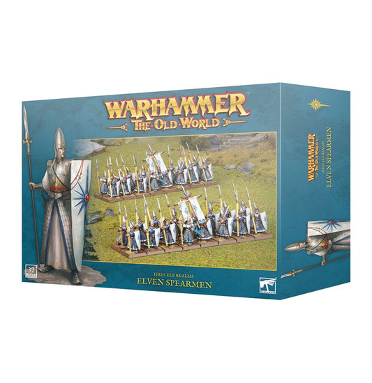 Warhammer The Old World:  High Elf Realms - Elven Spearmen