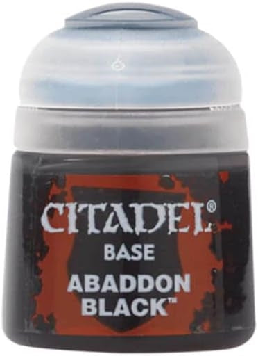 Warhammer Colour: Base - Abaddon Black 12ml