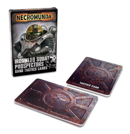 Necromunda: Ironhead Squat Prospectors Gang Tactics Cards