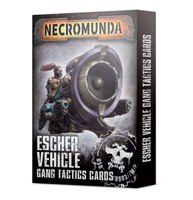 Necromunda: Escher Vehicle Gang Tactics Cards