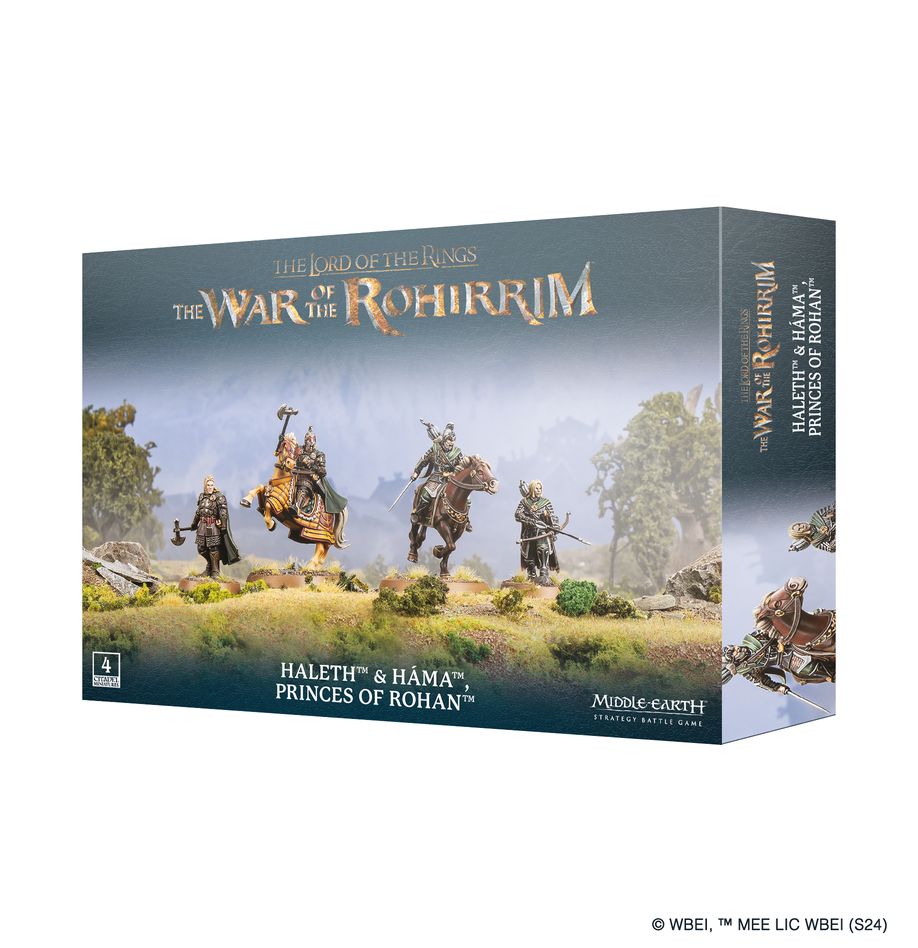 Middle-Earth Strategy Battle Game™: War Of The Rohirrim - Haleth & Hama Princes Of Rohan