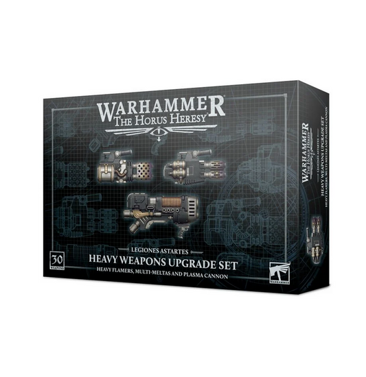 Warhammer The Horus Heresy: Legiones Astartes - Heavy Weapons Upgrade Set – Heavy Flamers, Multi-meltas, & Plasma Cannons