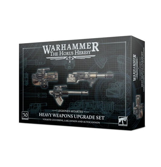 Warhammer The Horus Heresy: Legiones Astartes - Heavy Weapons Upgrade Set – Volkite Culverins, Lascannons, & Autocannons
