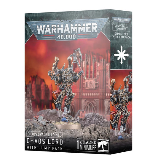 Warhammer 40,000: Chaos Space Marines - Chaos Lord With Jump Pack