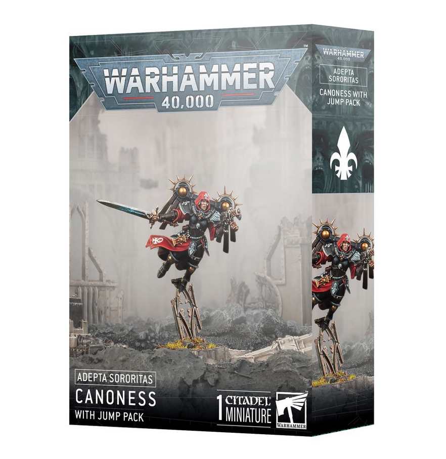 Warhammer 40,000: Adepta Sororitas - Canoness With Jump Pack