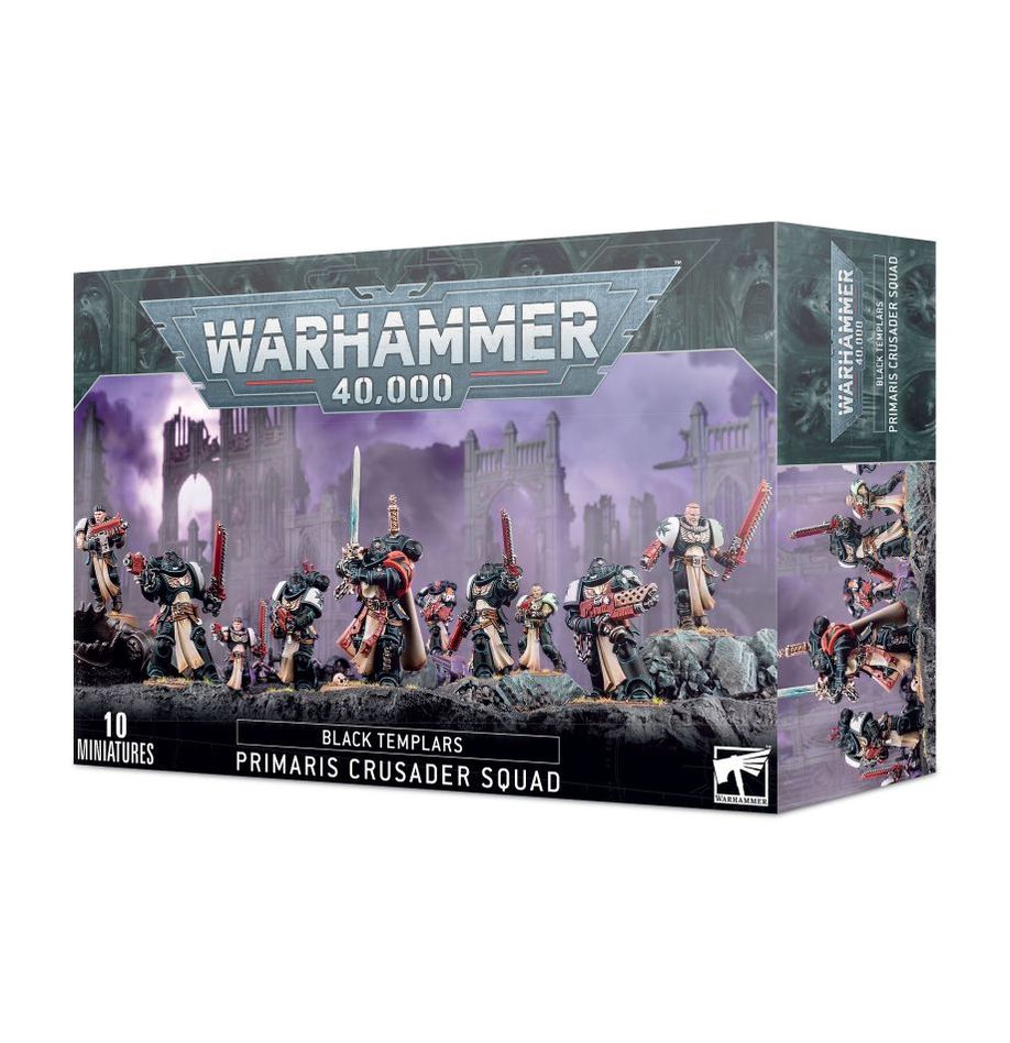 Warhammer 40,000: Black Templars - Primaris Crusader Squad
