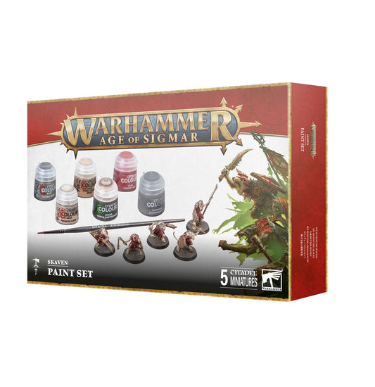 Warhammer Age Of Sigmar: Skaven Paints Set
