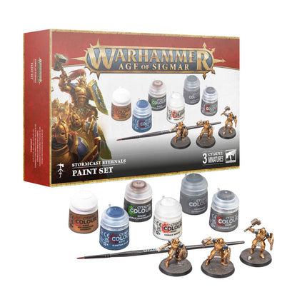 Warhammer Age Of Sigmar: Stormcast Eternals Paints Set