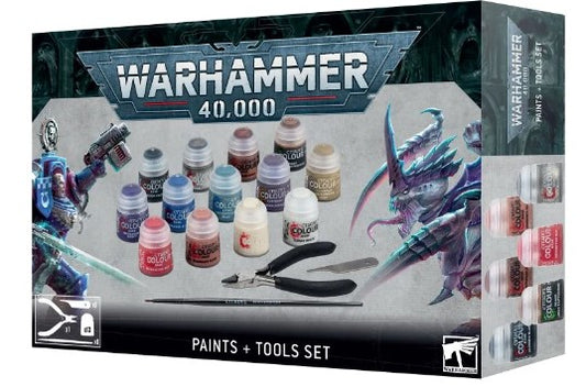Warhammer 40,000: Paints + Tools Set